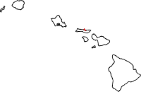 Округ Калавао на карте