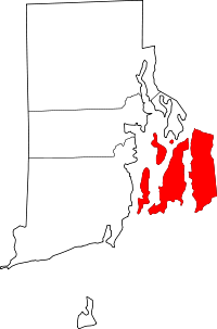 Округ Ньюпорт на карте