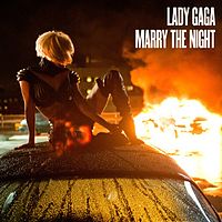Обложка сингла «Marry the Night» (Леди Гаги, 2011)