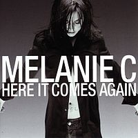 Обложка сингла «Here It Comes Again» (Melanie C, 2003)