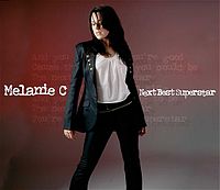 Обложка сингла «Next Best Superstar» (Melanie C, 2005)