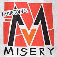 Обложка сингла «Misery» (Maroon 5, 2010)