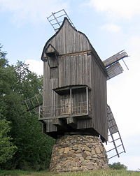 Museum of Folk Architecture and Ethnography in Pyrohiv, Windmill 2452-1.jpg