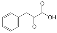 Фенилпировиноградная кислота: химическая формула