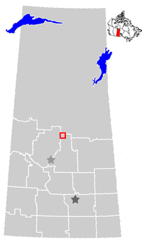 Prince Albert, Saskatchewan Location.png