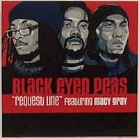 Обложка сингла «Request + Line» (Black Eyed Peas при участии Мейси Грэй, {{{Год}}})