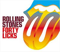 Обложка альбома «Forty Licks» (The Rolling Stones, 2002)