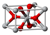 Оксид олова(IV): вид молекулы