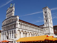 San Michele, Lucca, Italy - oblique view.JPG