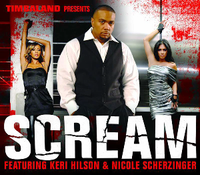 Обложка сингла ««Scream»» (Тимбалэнд при участии Николь Шерзингер и Кери Хилсон, 2007)