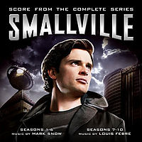 Обложка альбома ««Score from the Complete Series»» (к телевизионному сериалу «Тайны Смолвиля», 10-е мая 2011 года)