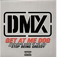 Обложка сингла «Get at Me Dog» (DMX, 1998)