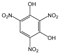 Тринитрорезорцин: химическая формула
