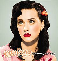 Обложка сингла «Thinking of You» (Кэти Перри, 2009)