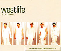 Обложка сингла «If I Let You Go» (Westlife, 1999)