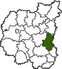 Бахмачский район на карте