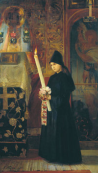 Свеченосица (В монастыре), 1891