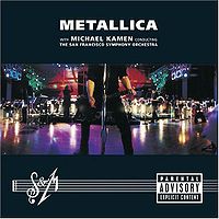 Обложка альбома «S&amp;amp;amp;M» (Metallica, 1999)