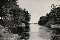 Фото реки Кеннебанк 1903 года