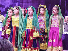 220px Afghan girls in traditional clothes