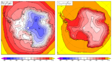 220px Antarctic surface temperature