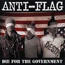 Обложка альбома «Die for the Government» (Anti-Flag, 1996)