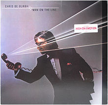 Обложка альбома «Man on the Line» (Крис де Бург, 1984)