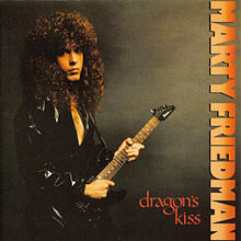 Обложка альбома «Dragon’s kiss» (Marty Friedman, 1988)