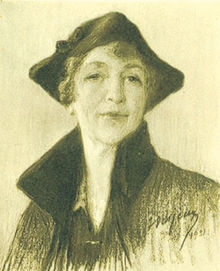 Автопортрет, пастель, 1931 год.