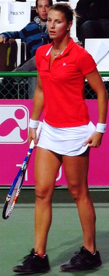 Fed Cup Group I 2011 Europe Africa day 1 Mandy Minella 001.jpg