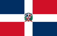 220px Flag of the Dominican Republic.svg