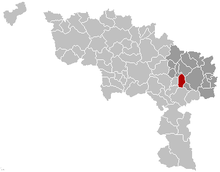 Местоположение Фонтен-л'Эвек