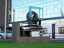 Looking through the open window Karel Appel Rabobank Utrecht.jpg