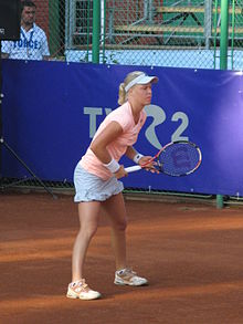 Maša Zec Peškirič at the 2011 BCR Open Romania Ladies.jpg