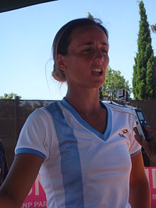 María Irigoyen (interview) — Fed Cup 2011.jpg