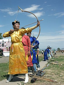 220px Naadam women archery
