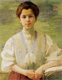Ольга Бознанская. Автопортрет. 1893