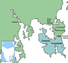 Tasman Peninlsula map.png
