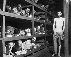 Мермельштейн один из заключённых Бухенвальда, 1945 год
