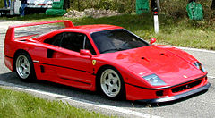 240px Ferrari F40 with tinted glass