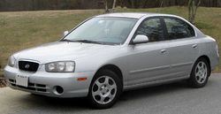 2001-2003 Hyundai Elantra GLS sedan (US)
