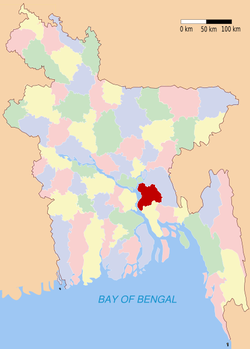 Чандпур на карте