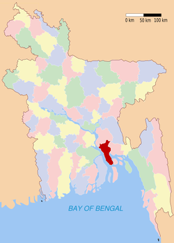 Лакшмипур на карте