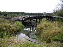 Мост через реку Балда в Заводоуспенском