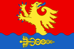 Flag of Berezhkovskoe (Leningrad oblast).png