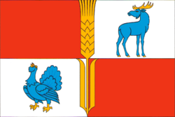 Flag of Isaklinsky rayon (Samara oblast).png