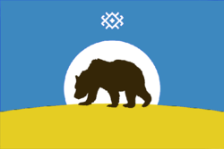 Flag of Lyantor (Yugra).png