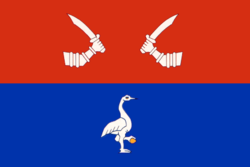 Flag of Priozersky rayon (Leningrad oblast).png