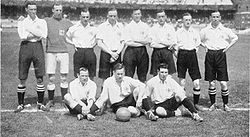 Футболисты сборной Великобритании на летних Олимпийских играх 1912