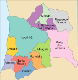 Freguesias da Lourinhã map.svg